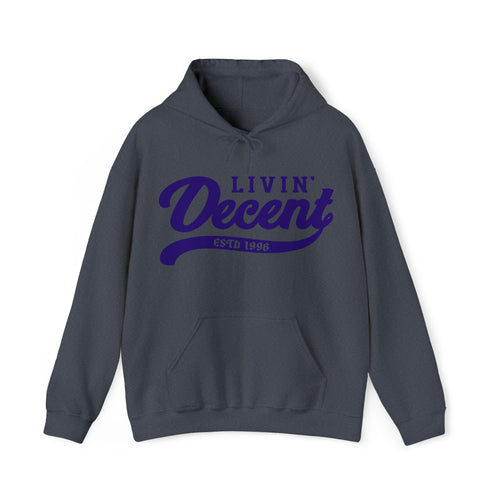 Unisex Hoodie Purple Print