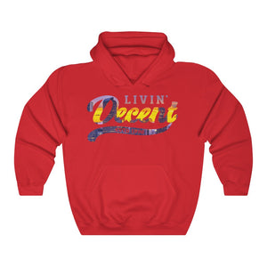 Unisex Hoodie Denver Skyline Print