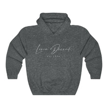 Load image into Gallery viewer, Unisex Hoodie LD signature Grey Print