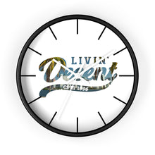 Load image into Gallery viewer, Wall Clock Miami Skyline