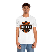 Load image into Gallery viewer, Unisex Jersey Short Sleeve Tee Ridin&#39; Decent Lifestyle Print