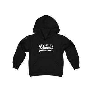 Youth Hoodie White Print