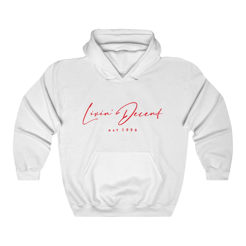 Unisex Hoodie LD signature Red Print