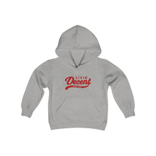 Load image into Gallery viewer, Youth Hoodie Red Print