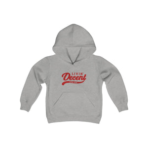 Youth Hoodie Red Print