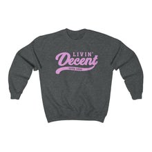 Load image into Gallery viewer, Unisex Crewneck Sweatshirt w/Pink Print