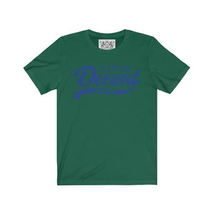 Unisex Jersey Word Cloud w/royal print