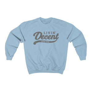 Unisex Crewneck Sweatshirt w/Grey Print