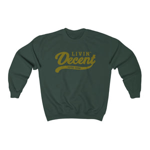 Unisex Crewneck Sweatshirt w/Gold Print