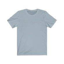 Load image into Gallery viewer, Unisex Jersey Short Sleeve Tee LD signature Grey Print