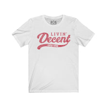 Load image into Gallery viewer, Unisex Jersey Word Cloud w/red print
