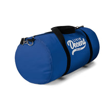 Load image into Gallery viewer, Duffel Bag Royal w/ White Print