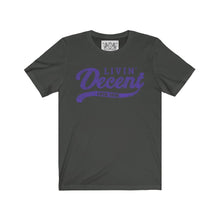 Load image into Gallery viewer, Unisex Jersey Word Cloud w/purple print