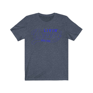 Unisex Jersey Short Sleeve Royal Outline Print