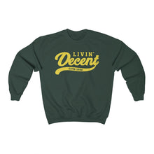 Load image into Gallery viewer, Unisex Crewneck Sweatshirt w/Yellow Print