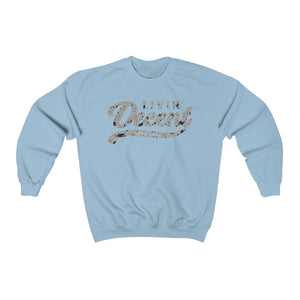 Unisex Crewneck Sweatshirt w/Cement Print