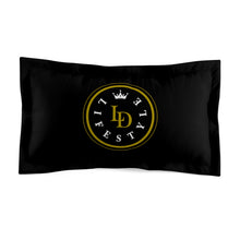 Load image into Gallery viewer, Pillow Sham Black w/ Lifestyle 2 Print