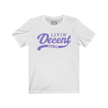 Load image into Gallery viewer, Unisex Jersey Word Cloud w/purple print