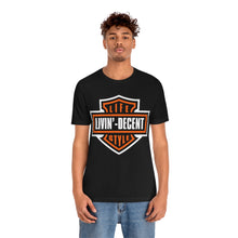 Load image into Gallery viewer, Unisex Jersey Short Sleeve Tee Ridin&#39; Decent Lifestyle Print