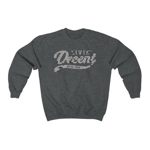 Unisex Crewneck Sweatshirt w/Cement Print