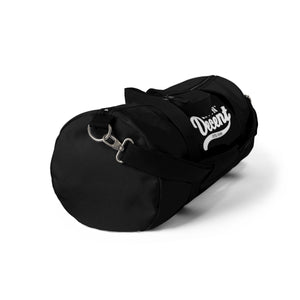 Duffel Bag Black w/ White Print