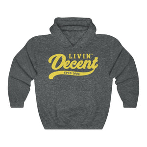 Unisex Hoodie Yellow Print