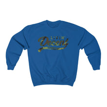 Load image into Gallery viewer, Unisex Crewneck Sweatshirt w/Camo Print