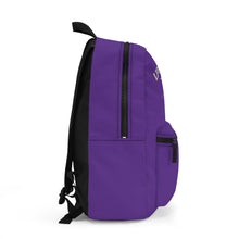 Load image into Gallery viewer, Backpack Purple w/ Lifestyle print