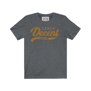 Unisex Jersey Word Cloud w/orange print