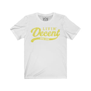 Unisex Jersey Word Cloud w/yellow print
