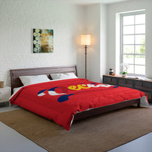 Load image into Gallery viewer, Comforter Red w/ CO Flag print