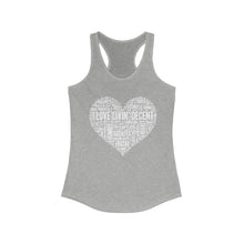 Load image into Gallery viewer, Women&#39;s Love Livin&#39; Tank w/ white print