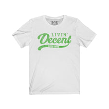 Load image into Gallery viewer, Unisex Jersey Word Cloud w/kelly green print