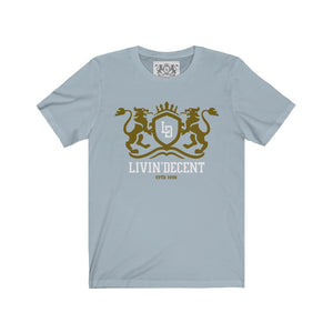 Unisex Jersey Short Sleeve Regal gold/white