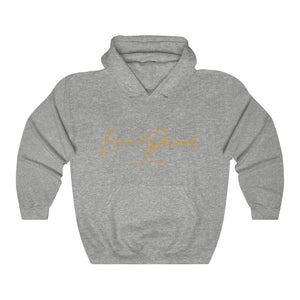 Unisex Hoodie LD signature Orange Print