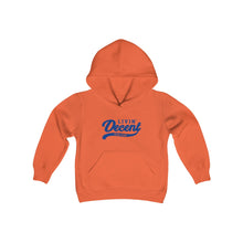 Load image into Gallery viewer, Youth Hoodie Royal Print