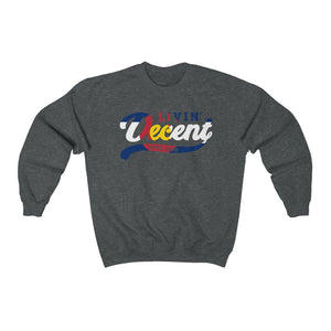 Unisex Crewneck Sweatshirt w/CO Flag Print