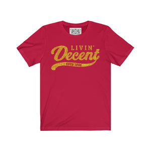 Unisex Jersey Word Cloud w/yellow print