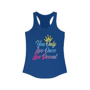 Women's YOLO Tank gradient