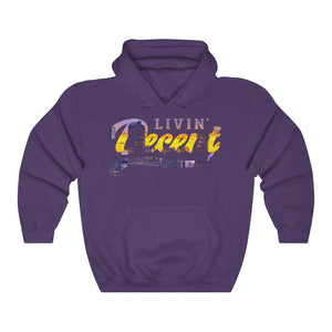 Unisex Hoodie Denver Skyline Print