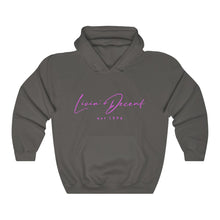 Load image into Gallery viewer, Unisex Hoodie LD signature Hot Pink Print