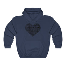 Load image into Gallery viewer, Unisex Hoodie Love Livin&#39; w/black Print