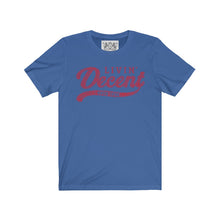 Load image into Gallery viewer, Unisex Jersey Word Cloud w/red print