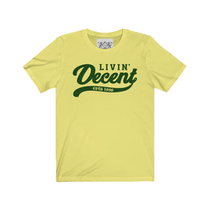 Unisex Jersey Short Sleeve Tee Kelly Green Print