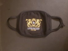 Load image into Gallery viewer, LD Regal Mask Gold/White embroidery