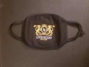LD Regal Mask Gold/White embroidery
