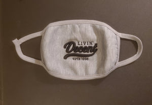 LD Mask Black embroidery