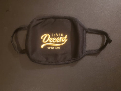 LD Mask Gold embroidery