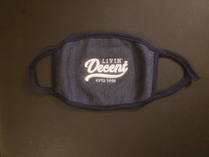 LD Mask White embroidery