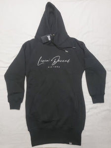 Hooded Jill signature sweatshirt dress